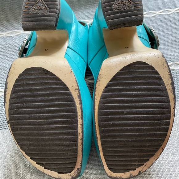 FLUEVOG Prepare Guides — turquoise - Picture 7 of 11